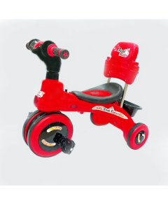 Rock Rider with Backrest- Tricycle(Red & Black)