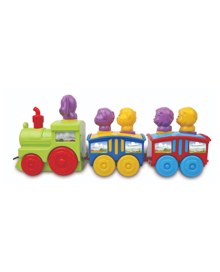 Jim & Jolly Train Adventure - Multicolor