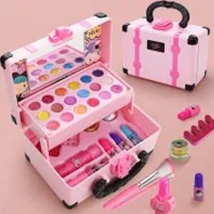 1Set Kids Makeup Kit for Girl Safe